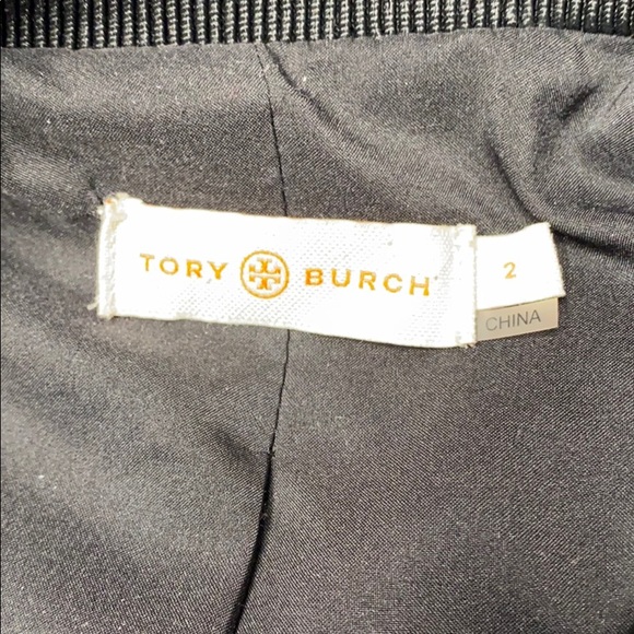 Tory Burch Norfolk Horseback Tweed button front 2 - Picture 8 of 10